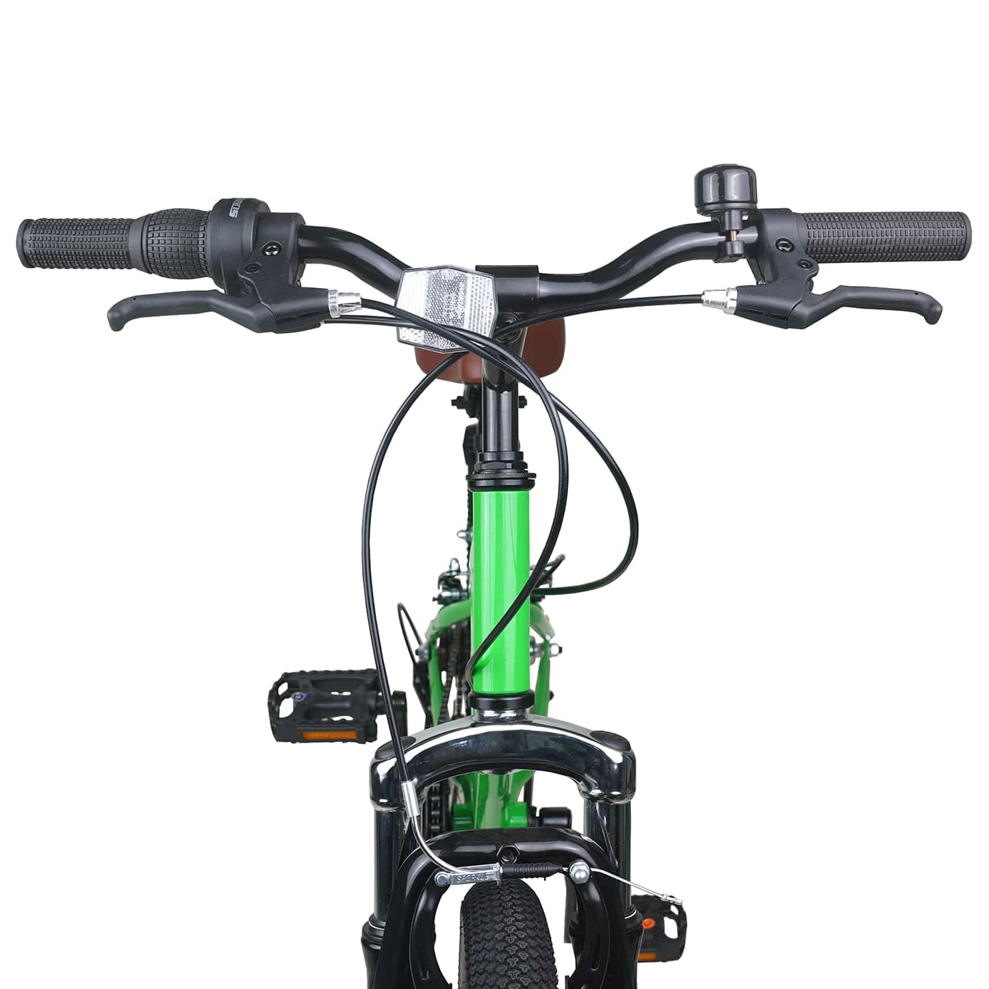 Mountain Bike 24 Pollici 6-Velocità per 8-12 anni Verde | homemem39