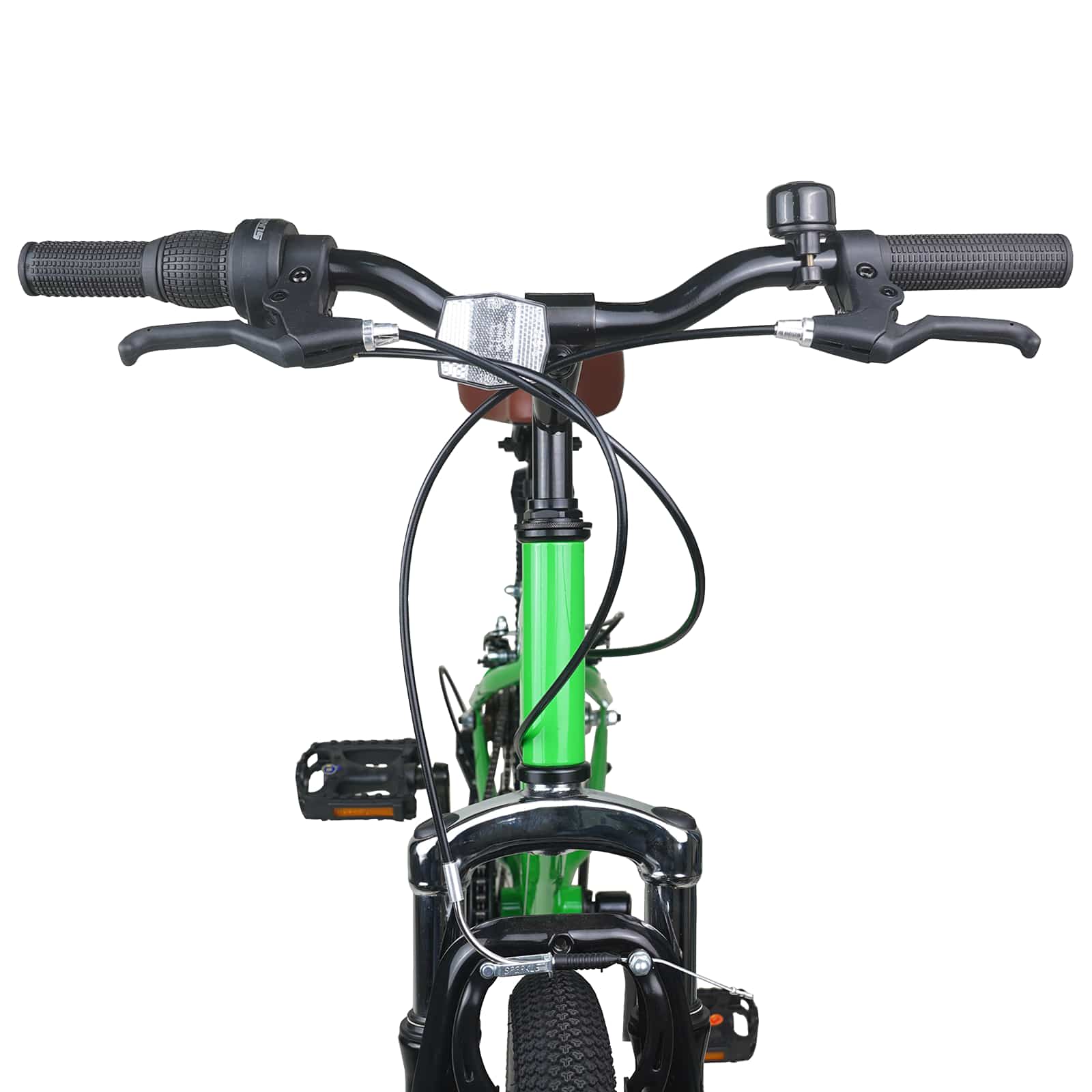Mountain Bike 24 Pollici 6-Velocità per 8-12 anni Verde | homemem39