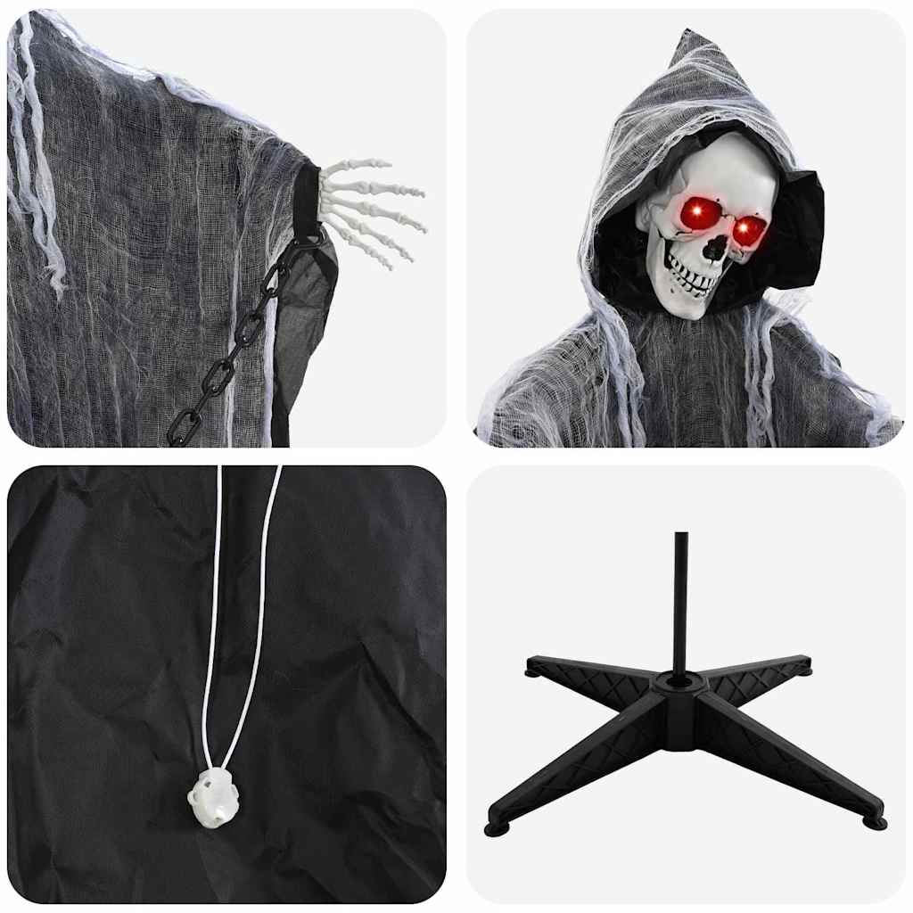 Halloween Grim Reaper Nero 60 x 60 x 155 cm Poliestere