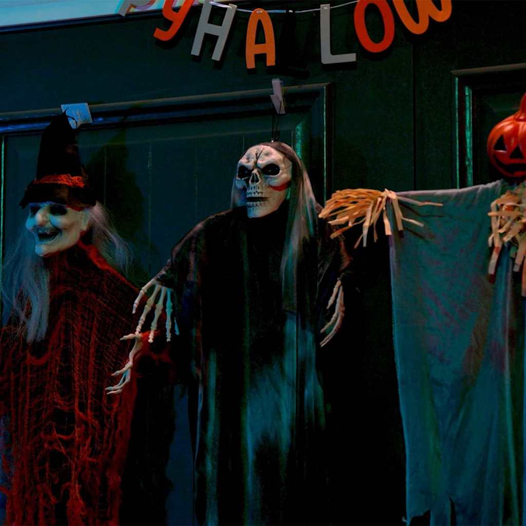 Fantasma appeso di Halloween 3 pcs Multicolore 61 x 97 cm