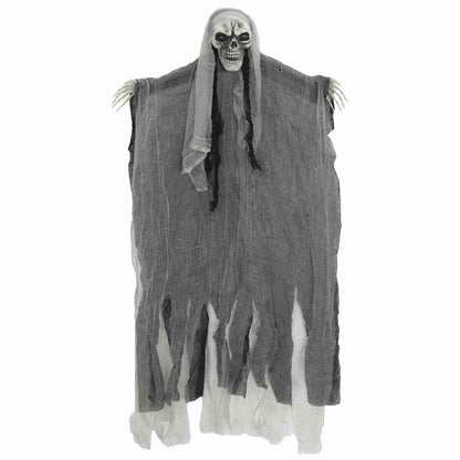 Fantasma appeso di Halloween 3 pz Nero 66 x 110 cm Poliestere
