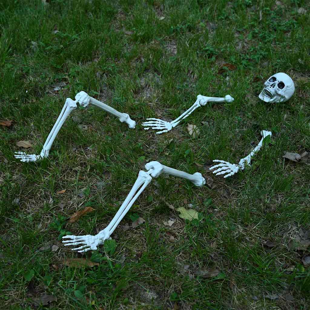 Scheletro di Halloween Bianco 20 x 10 x 9,5 cm Plastica