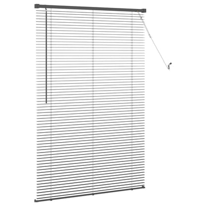 Tenda Veneziana Grigio Argento 150 x 100 cm 25 mm PVC | homemem39