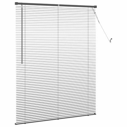 Tenda Veneziana Grigio Argento 150 x 110 cm 25 mm PVC | homemem39