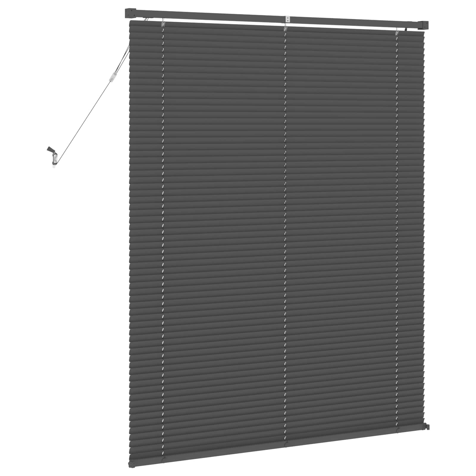 Tenda Veneziana Grigio Argento 150 x 120 cm 25 mm PVC | homemem39
