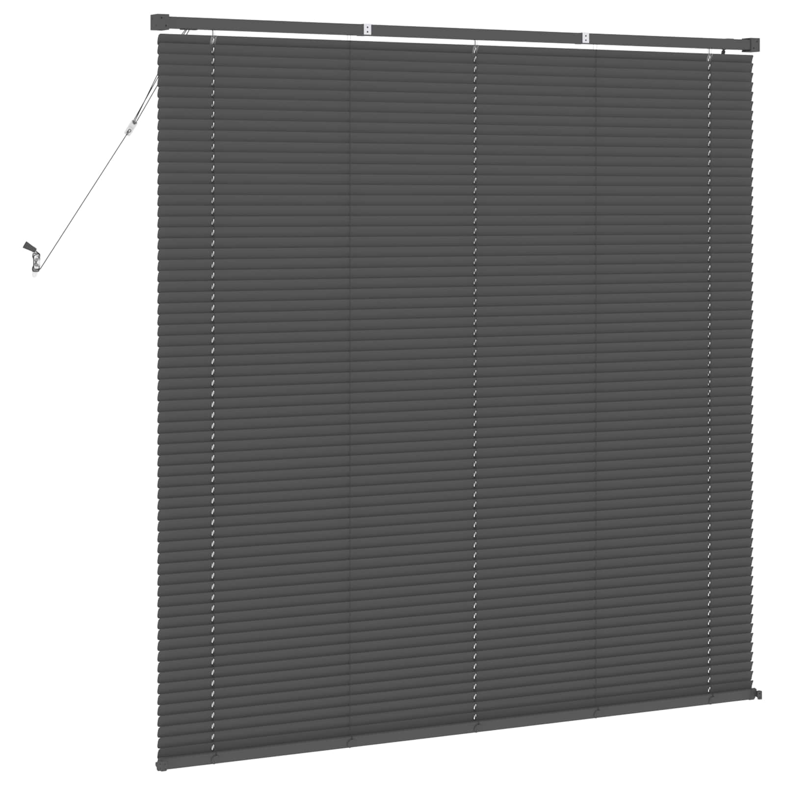 Tenda Veneziana Grigio Argento 150 x 130 cm 25 mm PVC | homemem39