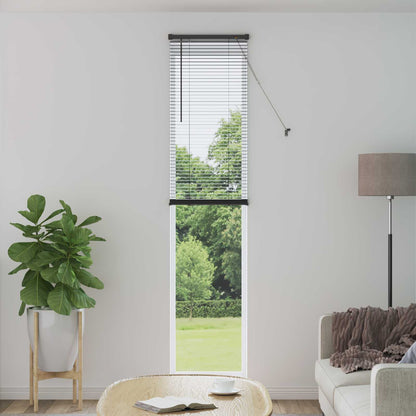 Tenda Veneziana Grigio Argento 213 x 40 cm 25 mm PVC | homemem39