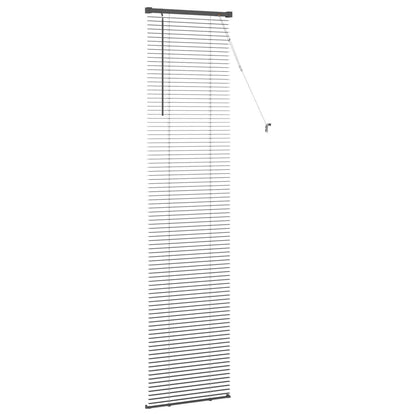 Tenda Veneziana Grigio Argento 213 x 50 cm 25 mm PVC | homemem39