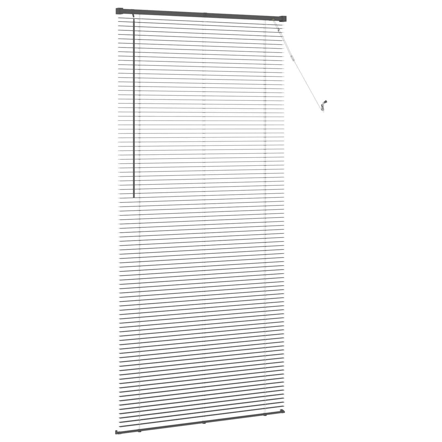 Tenda Veneziana Grigio Argento 213 x 70 cm 25 mm PVC | homemem39