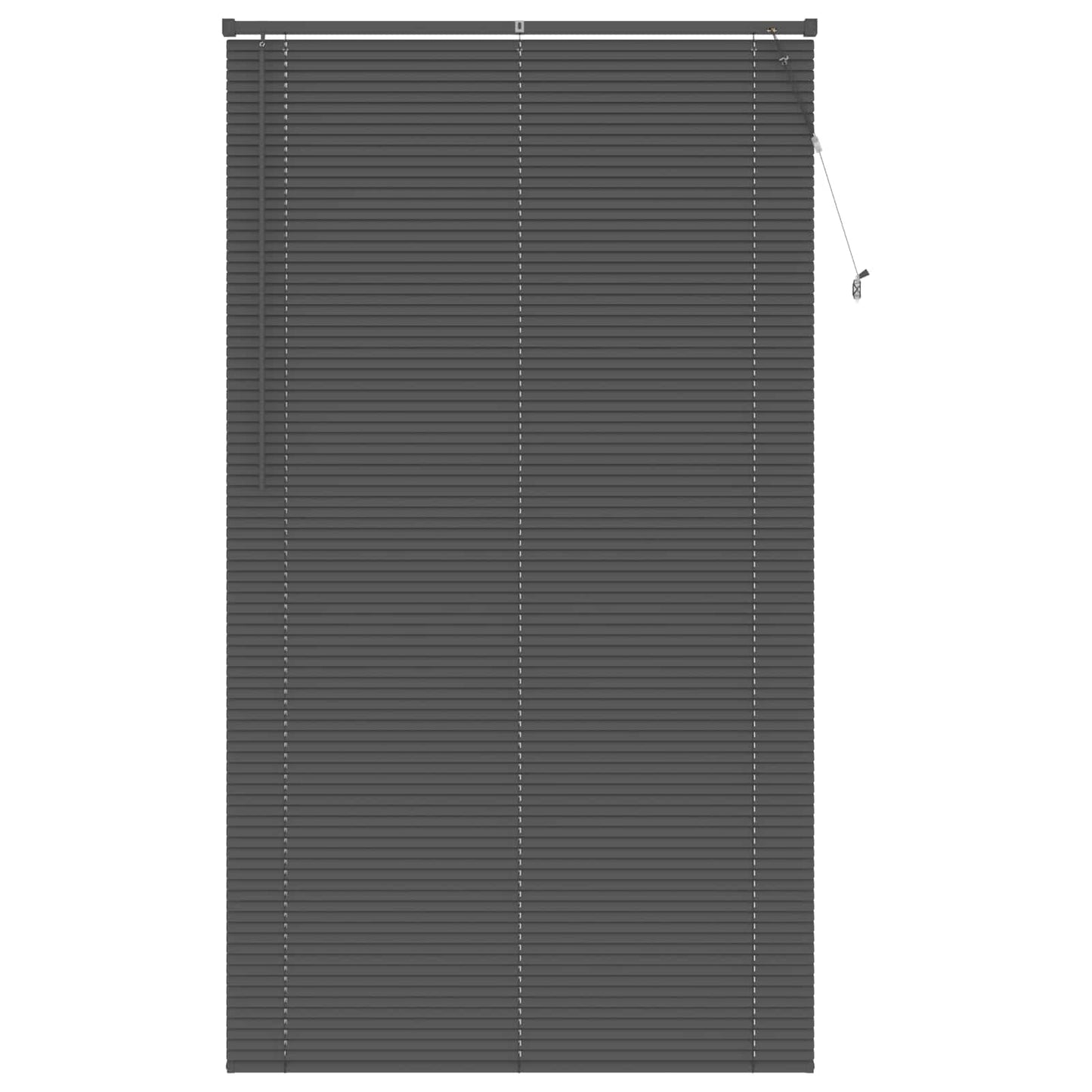 Tenda Veneziana Grigio Argento 213 x 110 cm 25 mm PVC | homemem39