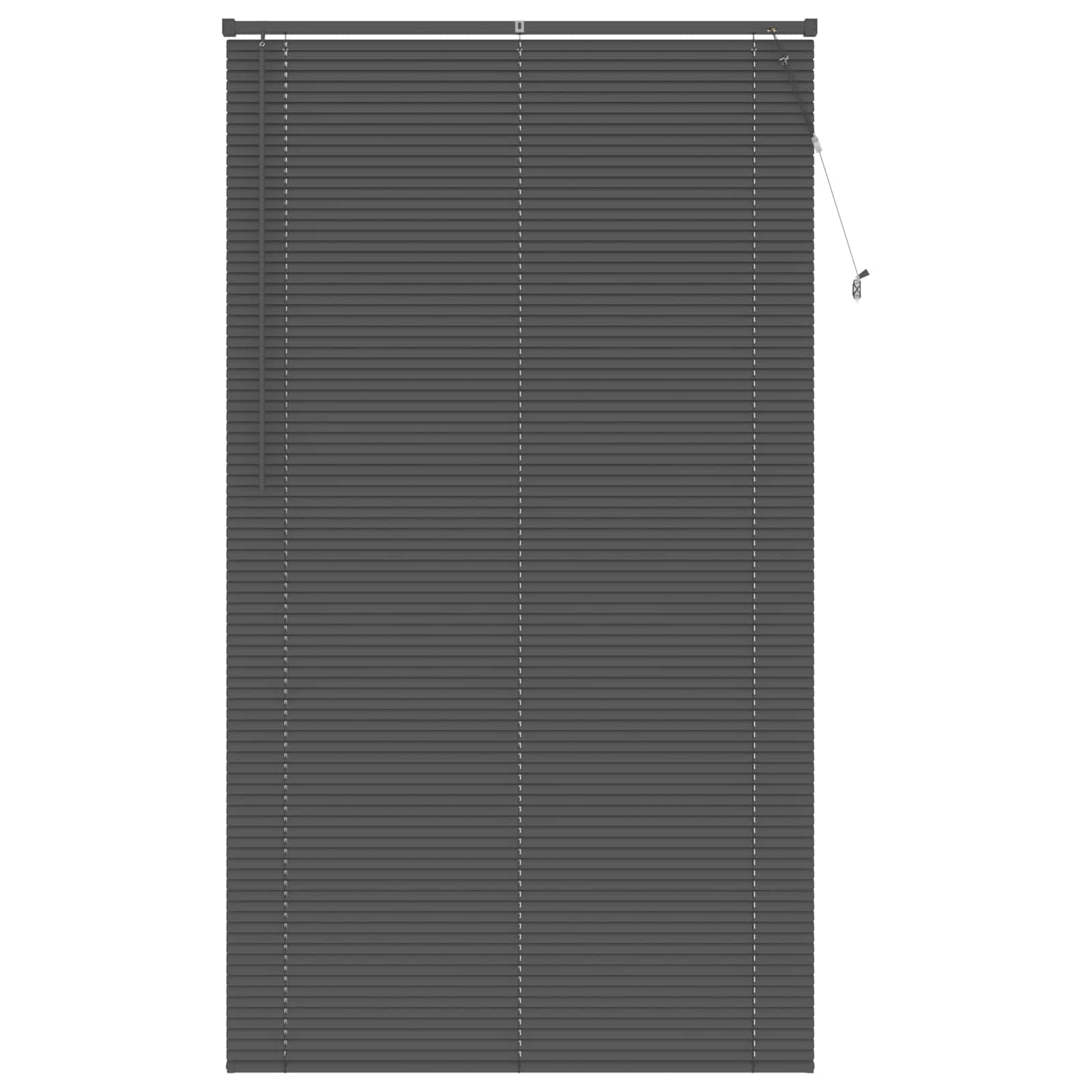 Tenda Veneziana Grigio Argento 213 x 110 cm 25 mm PVC | homemem39