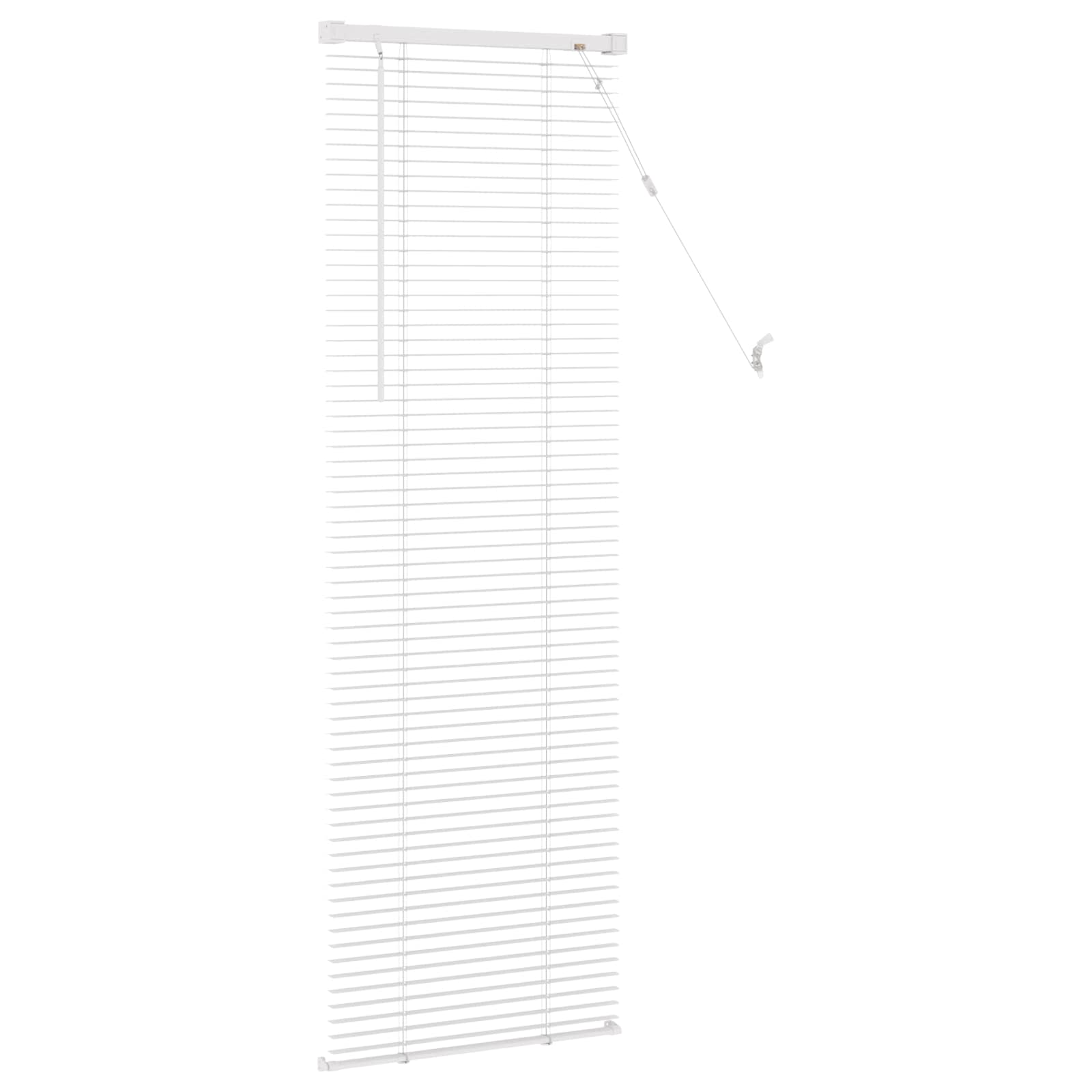 Tenda Veneziana Bianco 150 x 60 cm 25 mm PVC | homemem39