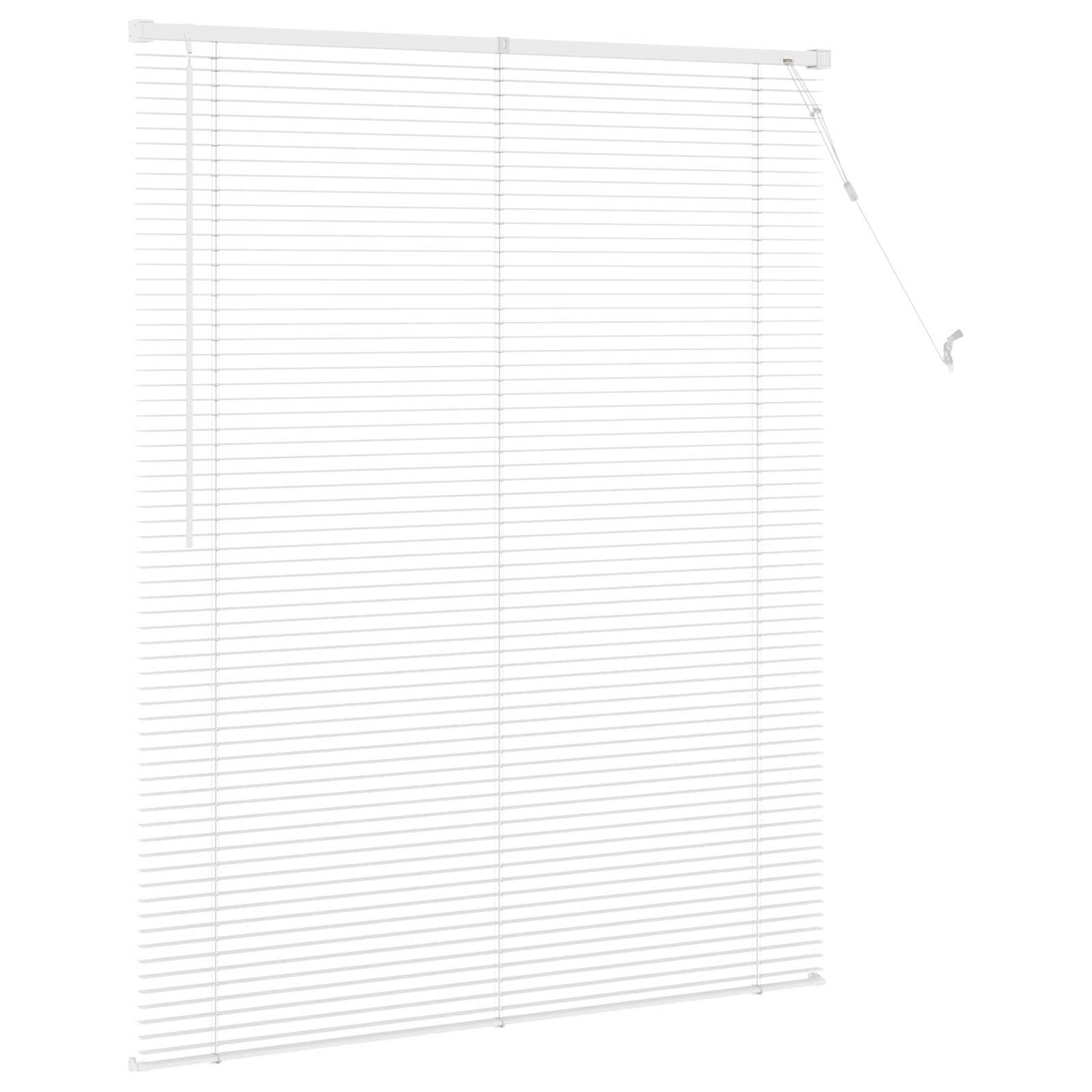 Tenda Veneziana Bianco 150 x 120 cm 25 mm PVC