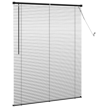 Tenda Veneziana Nero 150 x 120 cm PVC | homemem39