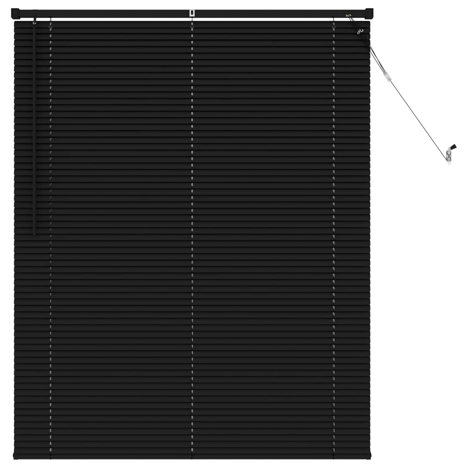 Tenda Veneziana Nero 150 x 120 cm PVC | homemem39