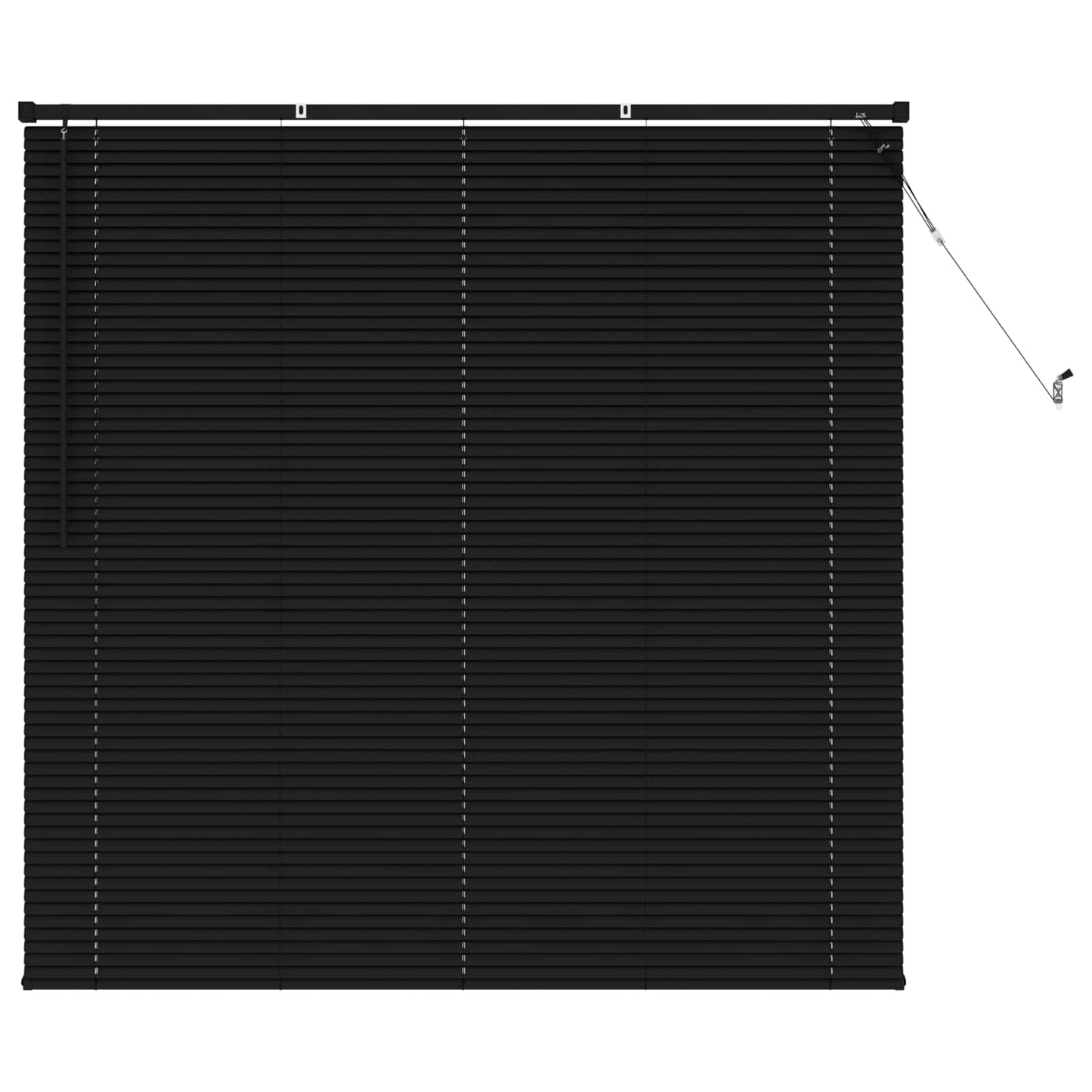 Tenda Veneziana Nero 150 x 130 cm PVC | homemem39