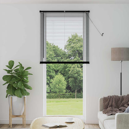 Tenda Veneziana Nero 213 x 80 cm 25 mm PVC