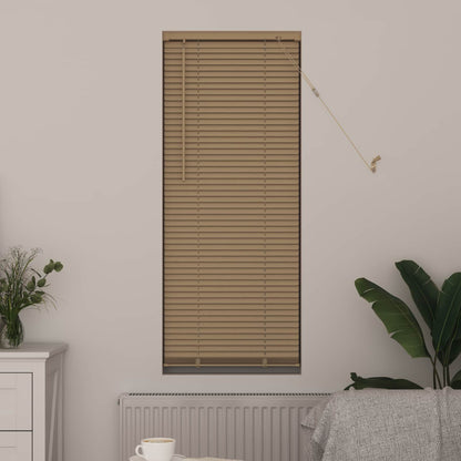 Tenda Veneziana Marrone Chiaro con Motivo 150 x 50 cm PVC | homemem39