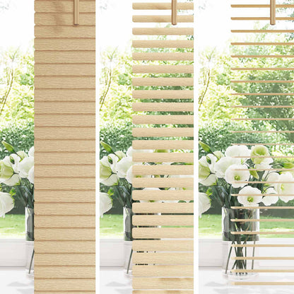 Tenda Veneziana Marrone Chiaro con Motivo 150 x 50 cm PVC | homemem39