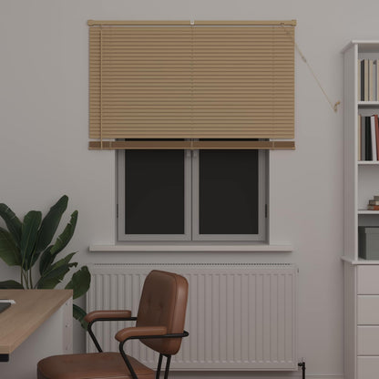 Tenda Veneziana Marrone Chiaro con Motivo 150 x 110 cm PVC | homemem39