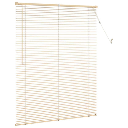 Tenda Veneziana Marrone Chiaro con Motivo 150 x 110 cm PVC | homemem39