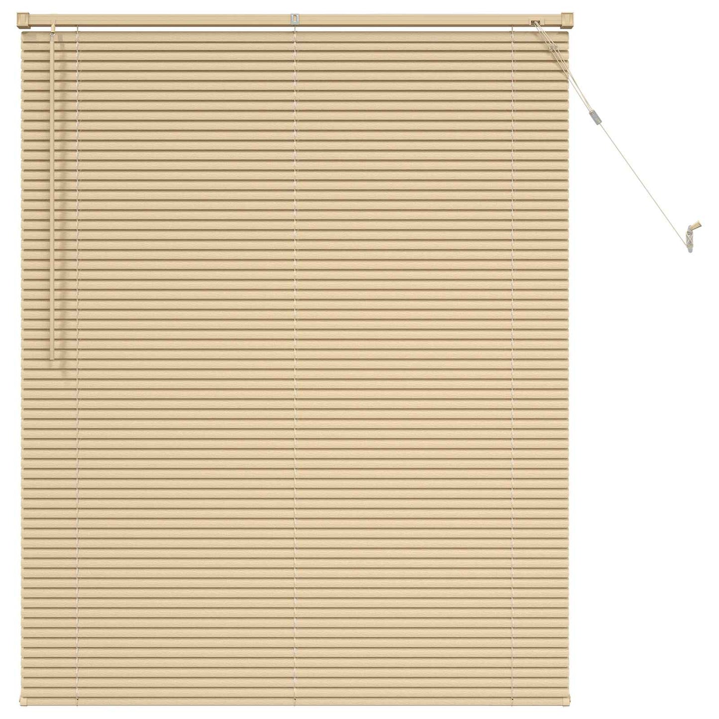 Tenda Veneziana Marrone Chiaro con Motivo 150 x 110 cm 25 mm