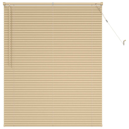 Tenda Veneziana Marrone Chiaro con Motivo 150 x 110 cm 25 mm