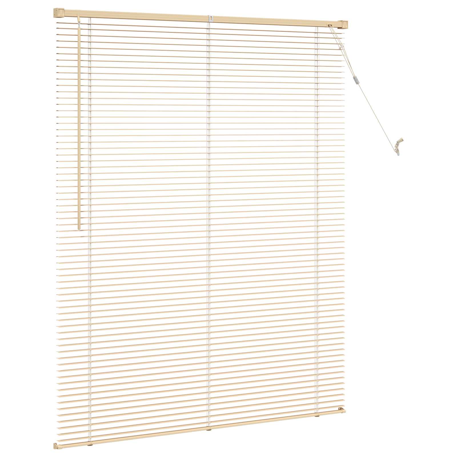 Tenda Veneziana Marrone Chiaro con Motivo 150 x 120 cm PVC | homemem39