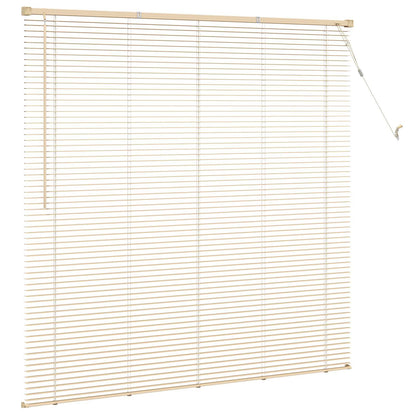Tenda Veneziana Marrone Chiaro con Motivo 150 x 130 cm PVC | homemem39