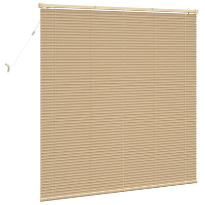 Tenda Veneziana Marrone Chiaro con Motivo 150 x 140 cm PVC | homemem39