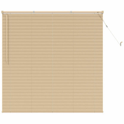 Tenda Veneziana Marrone Chiaro con Motivo 150 x 140 cm PVC | homemem39
