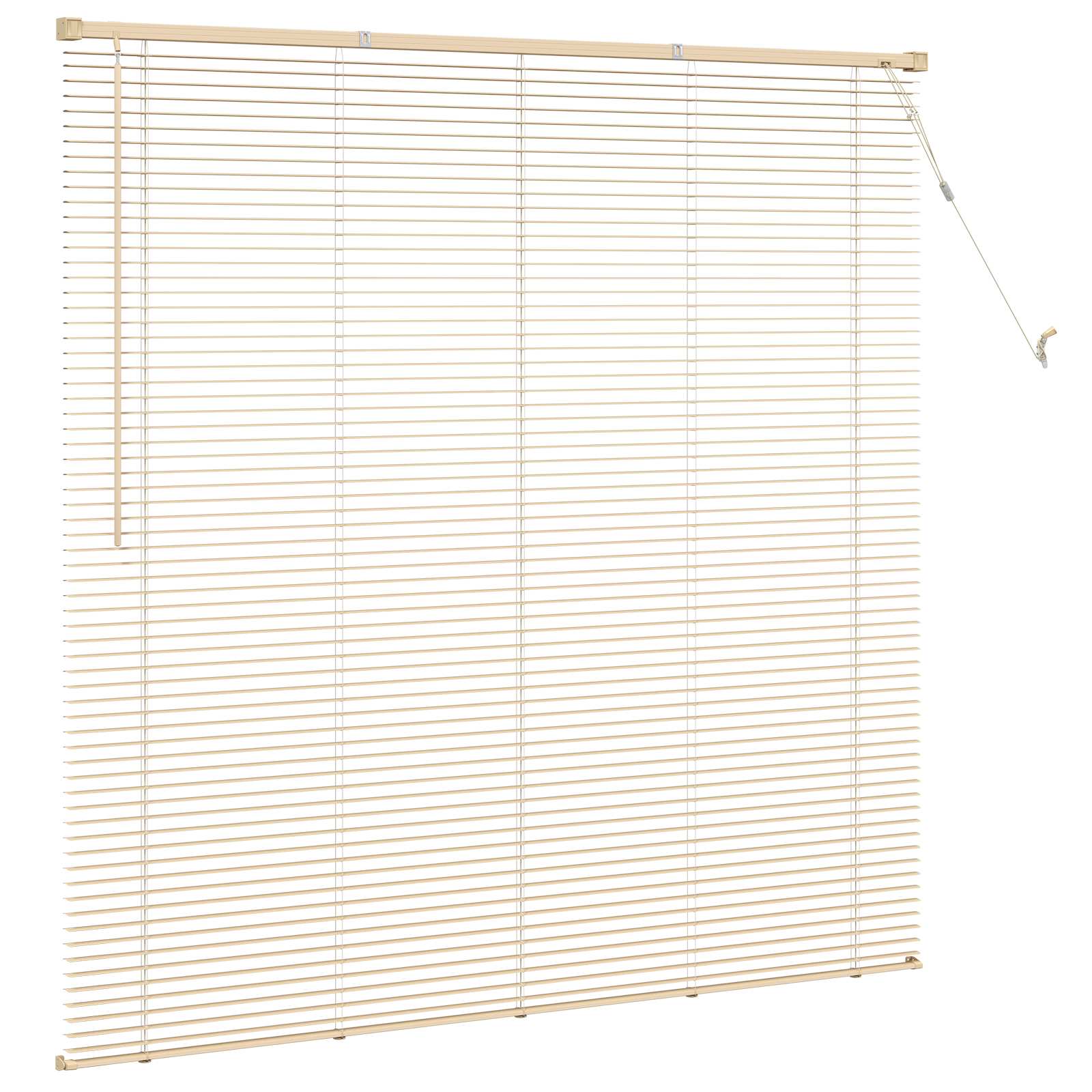 Tenda Veneziana Marrone Chiaro con Motivo 150 x 160 cm PVC | homemem39