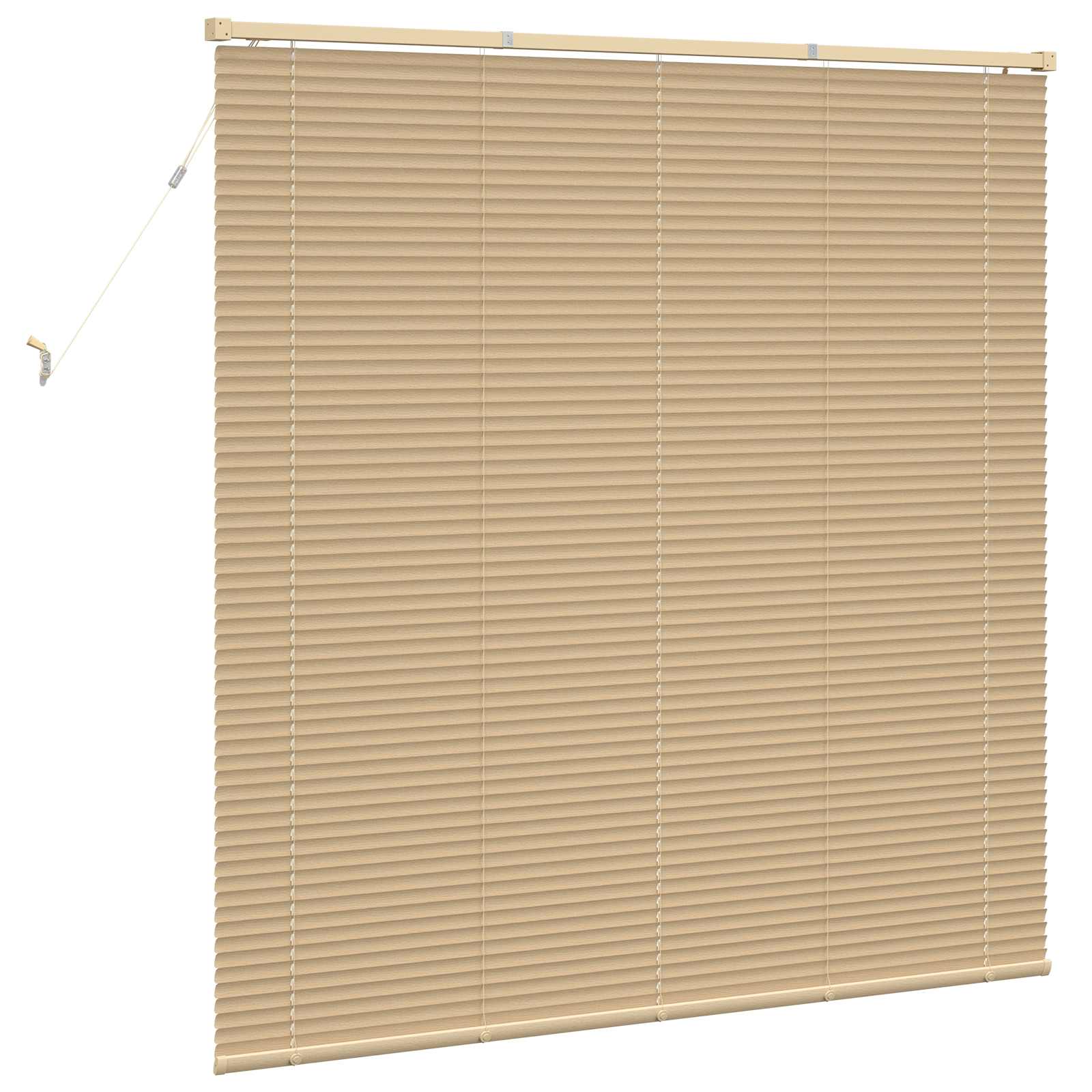 Tenda Veneziana Marrone Chiaro con Motivo 150 x 160 cm PVC | homemem39
