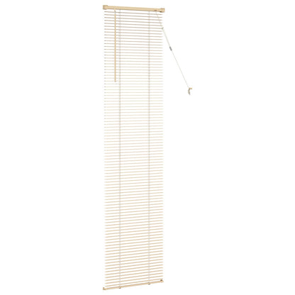 Tenda Veneziana Marrone Chiaro con Motivo 213 x 60 cm 25 mm PVC