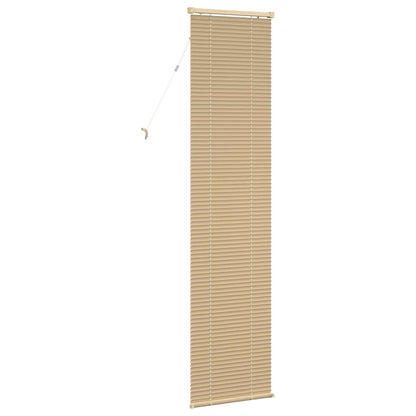 Tenda Veneziana Marrone Chiaro con Motivo 213 x 60 cm 25 mm PVC