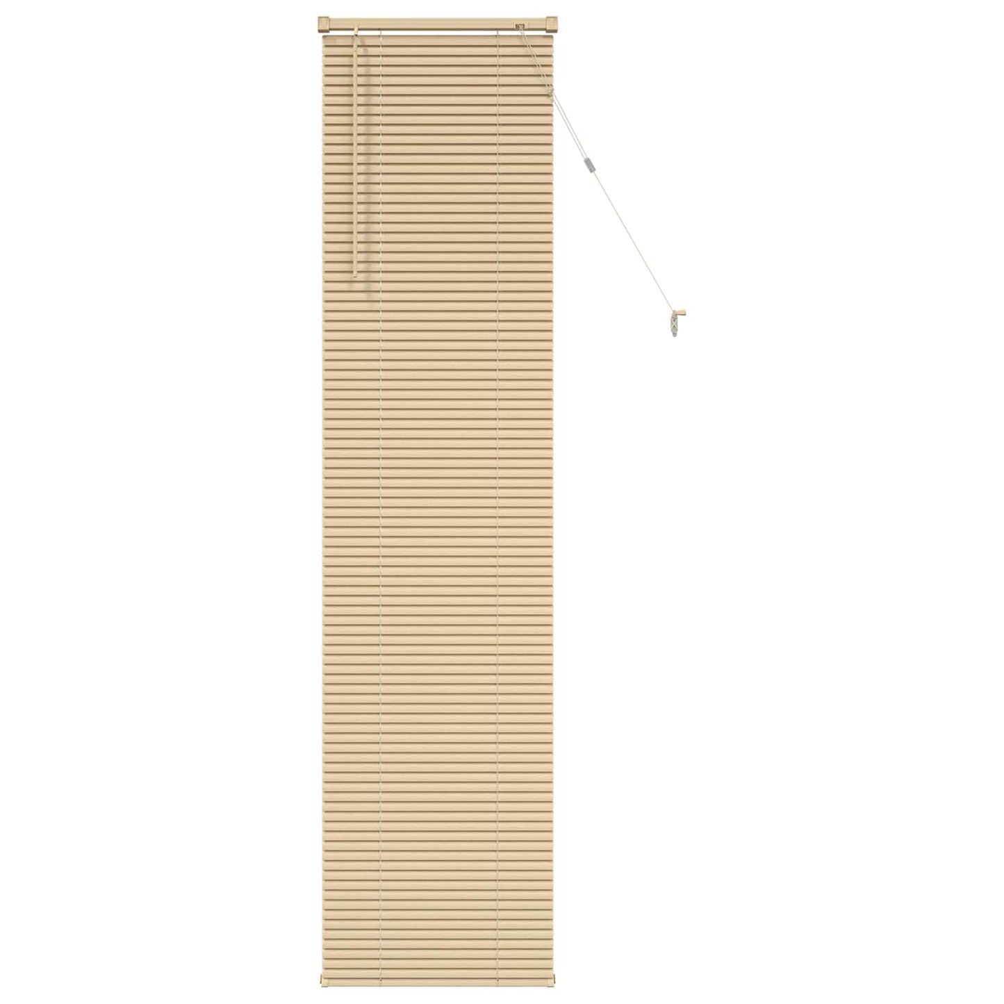 Tenda Veneziana Marrone Chiaro con Motivo 213 x 60 cm 25 mm PVC