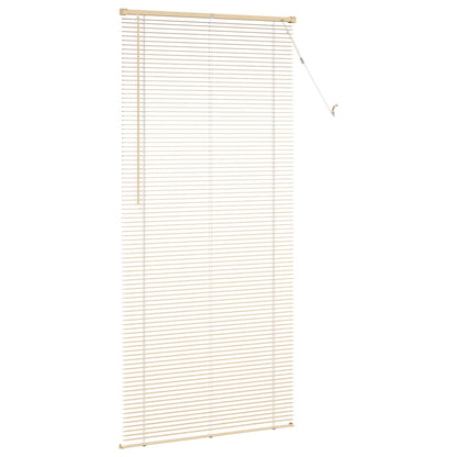 Tenda Veneziana Marrone Chiaro con Motivo 213 x 100 cm PVC | homemem39