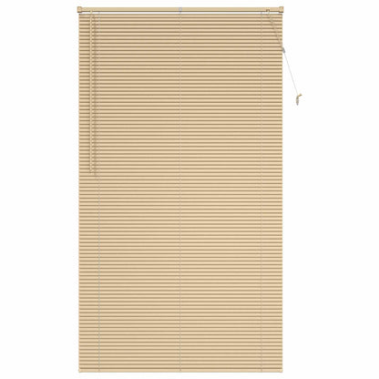 Tenda Veneziana Marrone Chiaro con Motivo 213 x 110 cm 25 mm