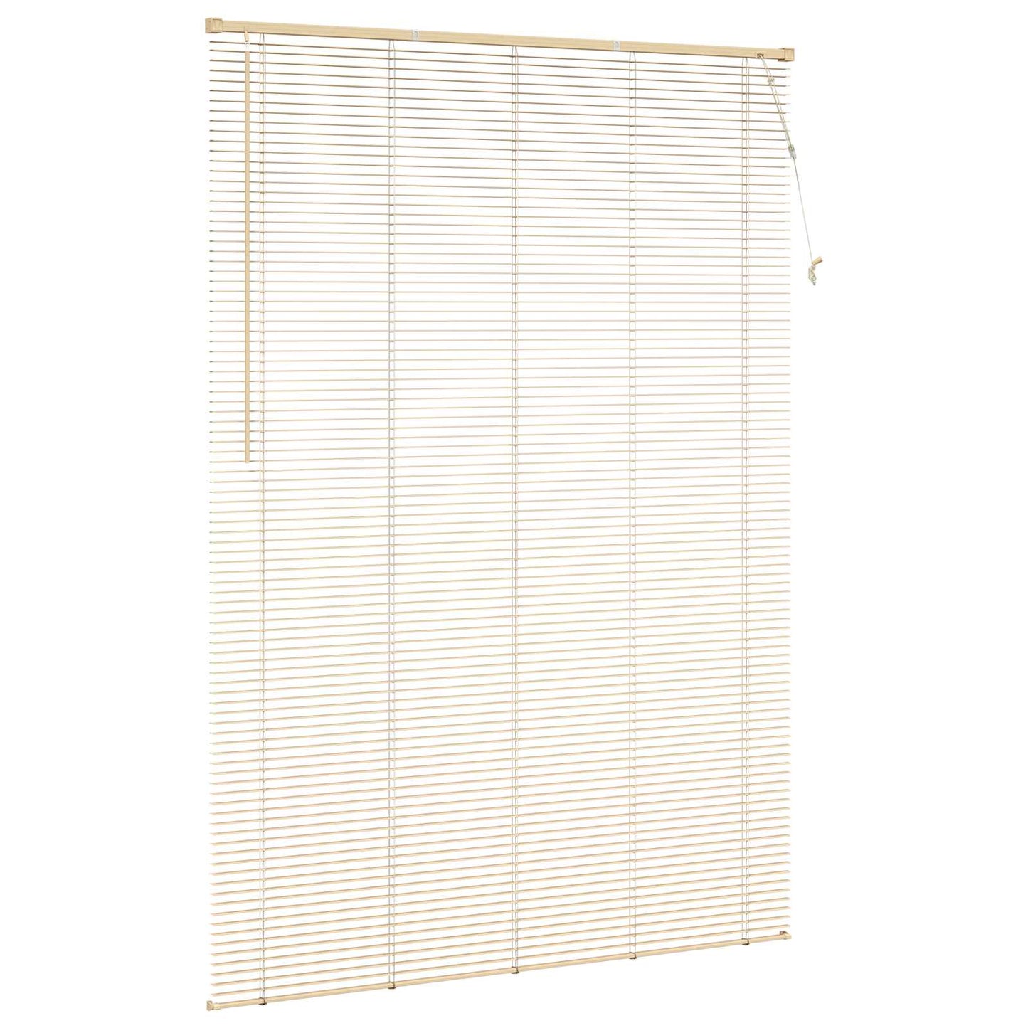 Tenda Veneziana Marrone Chiaro con Motivo 213 x 130 cm 25 mm