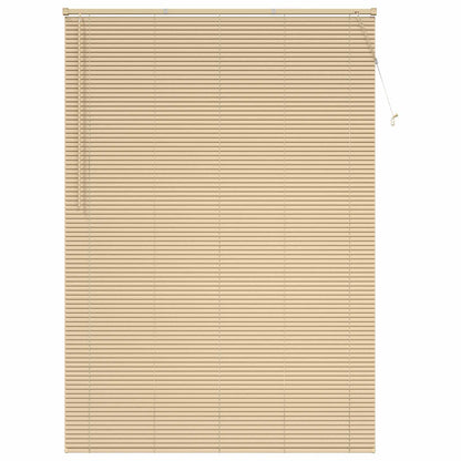 Tenda Veneziana Marrone Chiaro con Motivo 213 x 150 cm 25 mm | homemem39