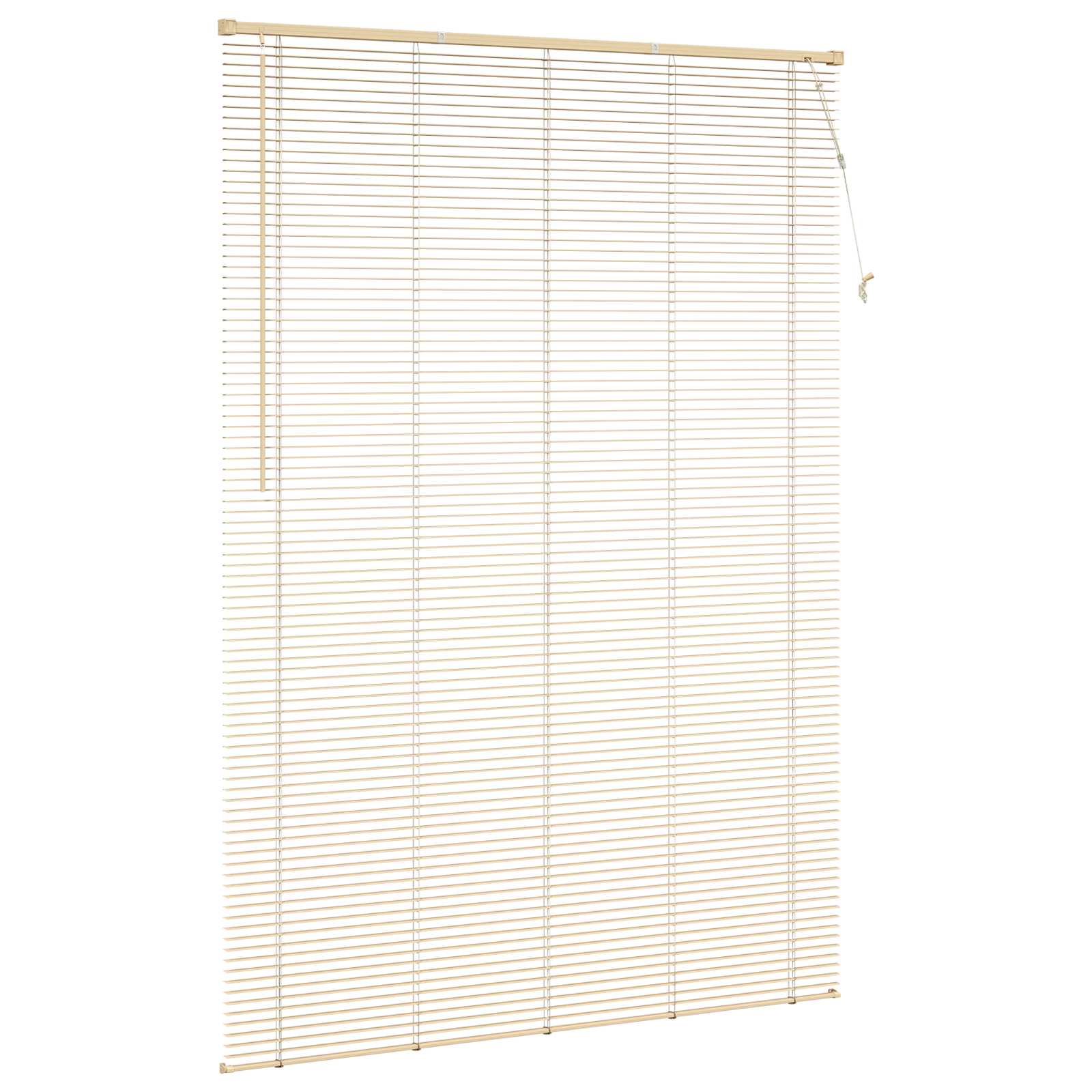 Tenda Veneziana Marrone Chiaro con Motivo 213 x 160 cm 25 mm | homemem39