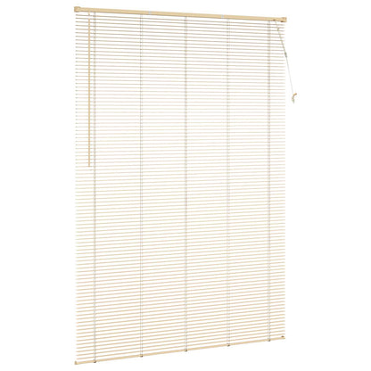 Tenda Veneziana Marrone Chiaro con Motivo 213 x 160 cm 25 mm | homemem39