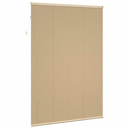 Tenda Veneziana Marrone Chiaro con Motivo 213 x 160 cm 25 mm | homemem39