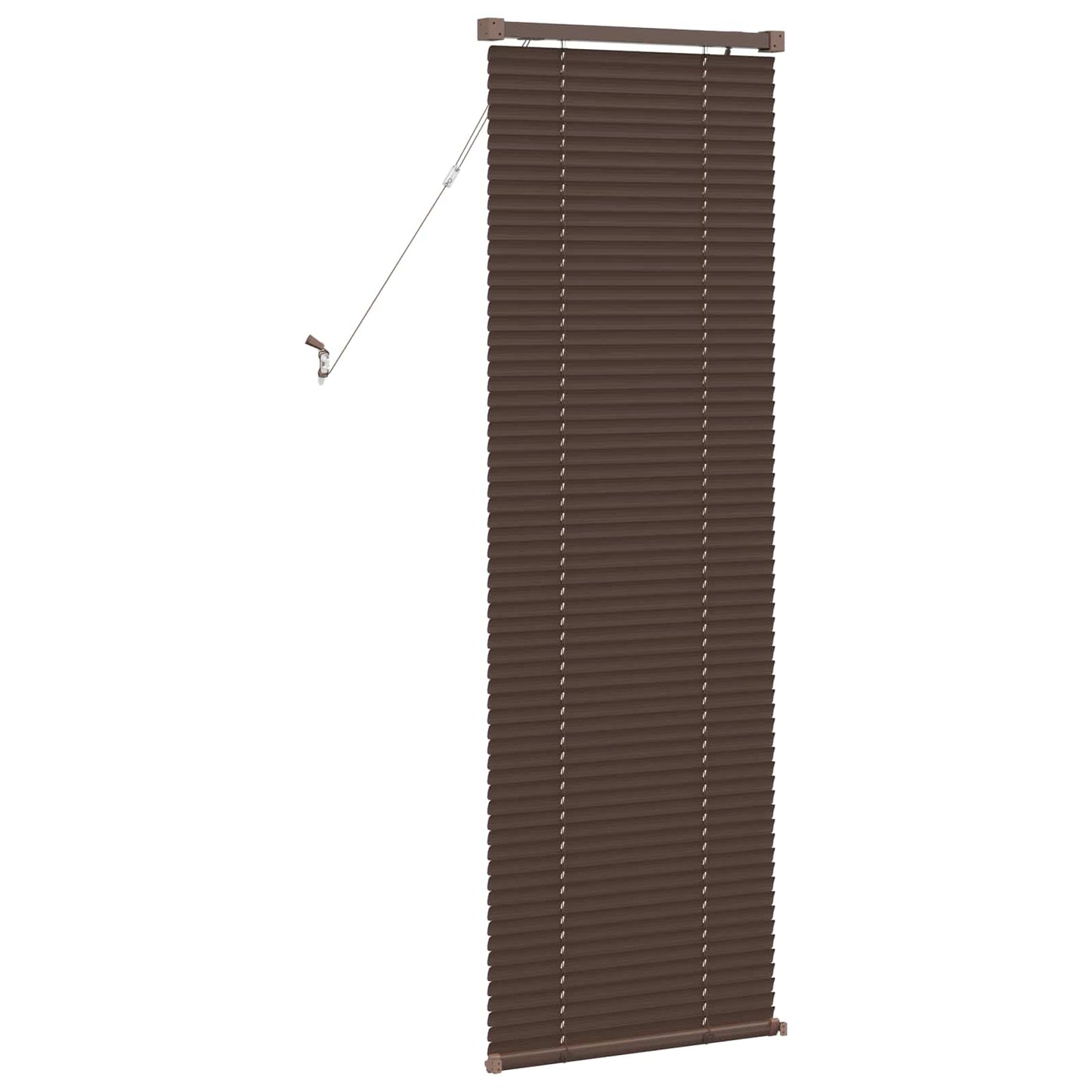 Tenda Veneziana Marrone Scuro con Motivo 150 x 40 cm 25 mm PVC | homemem39