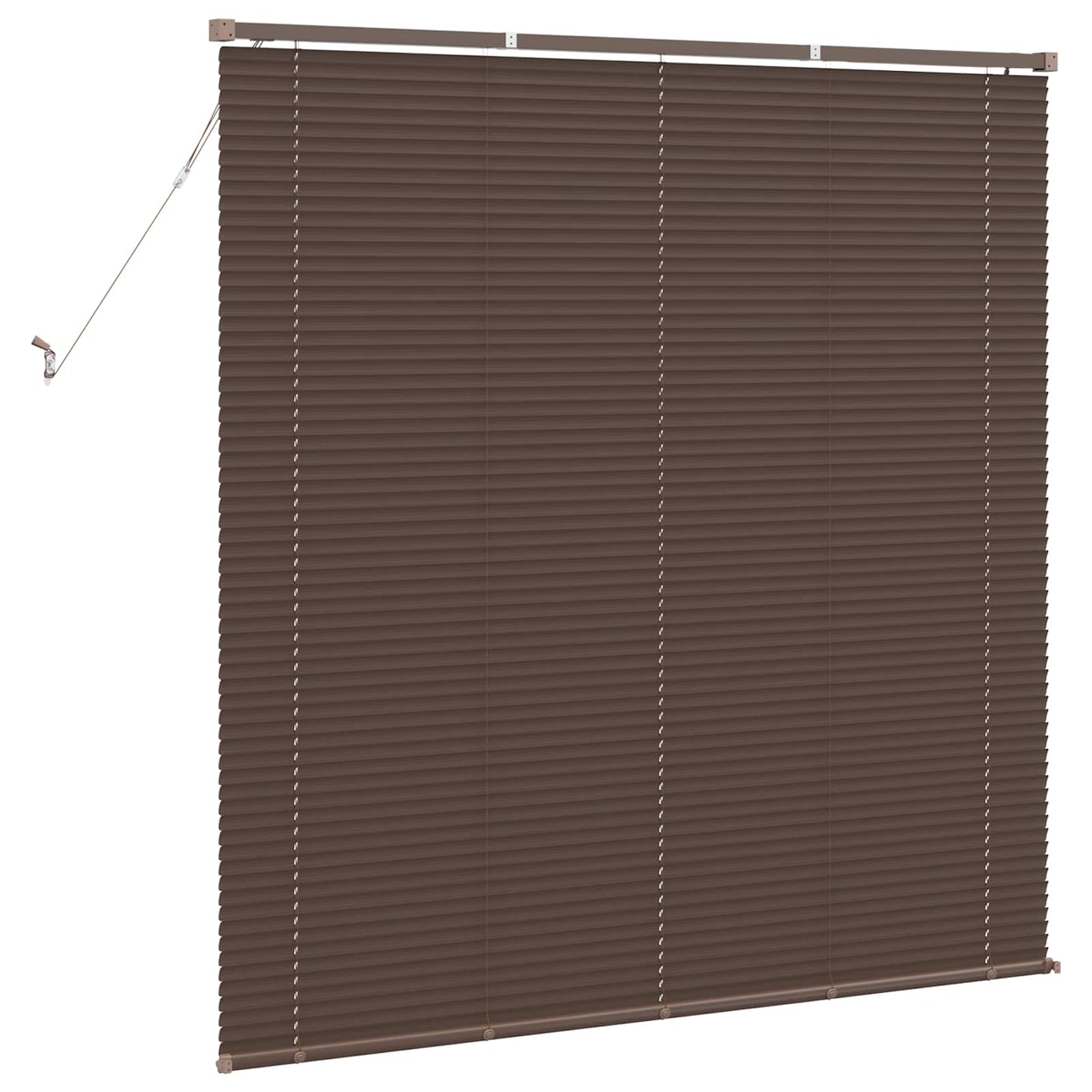 Tenda Veneziana Marrone Scuro 160 x 150 cm 25 mm PVC | homemem39