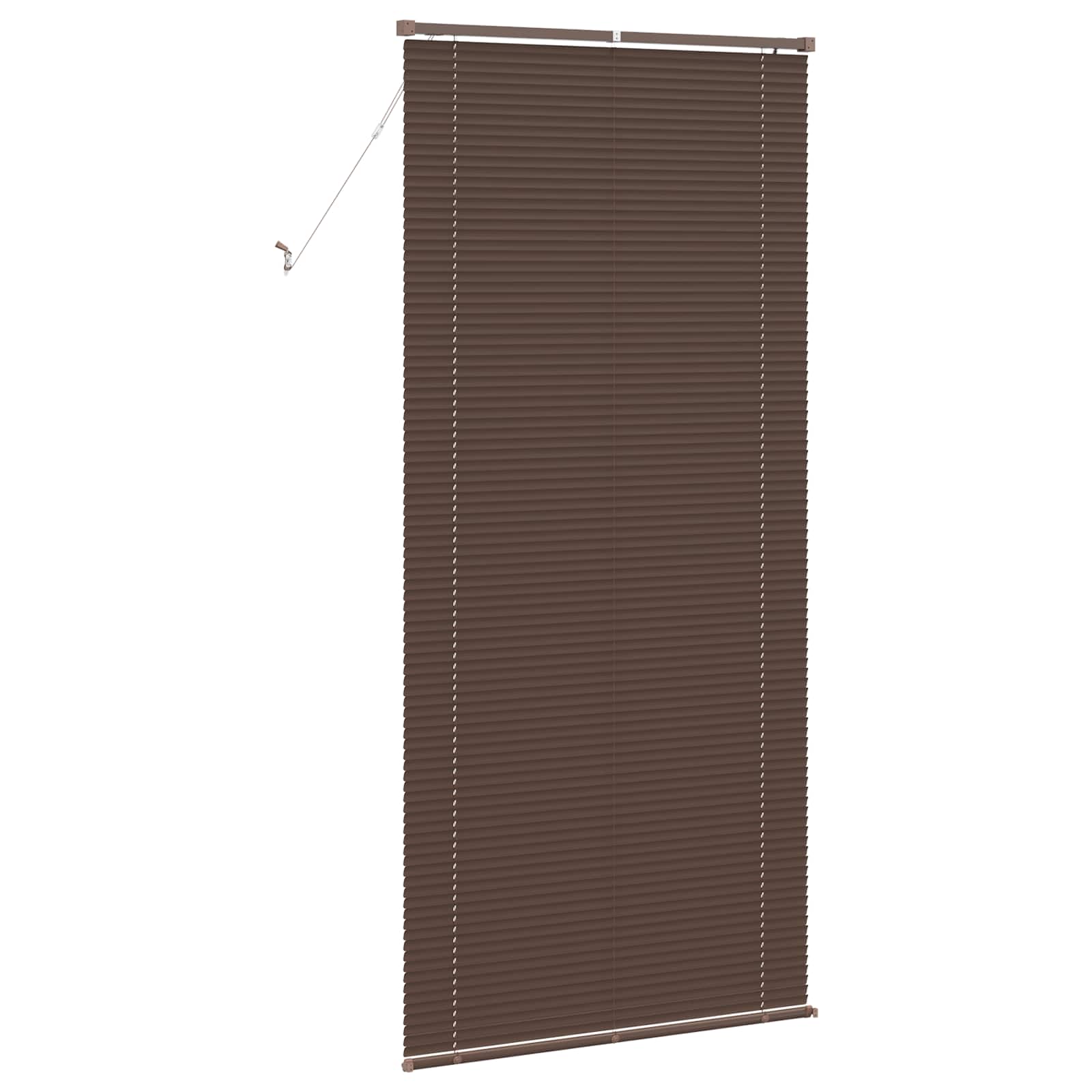 Tenda Veneziana Marrone Scuro con Motivo 213 x 90 cm 25 mm PVC | homemem39