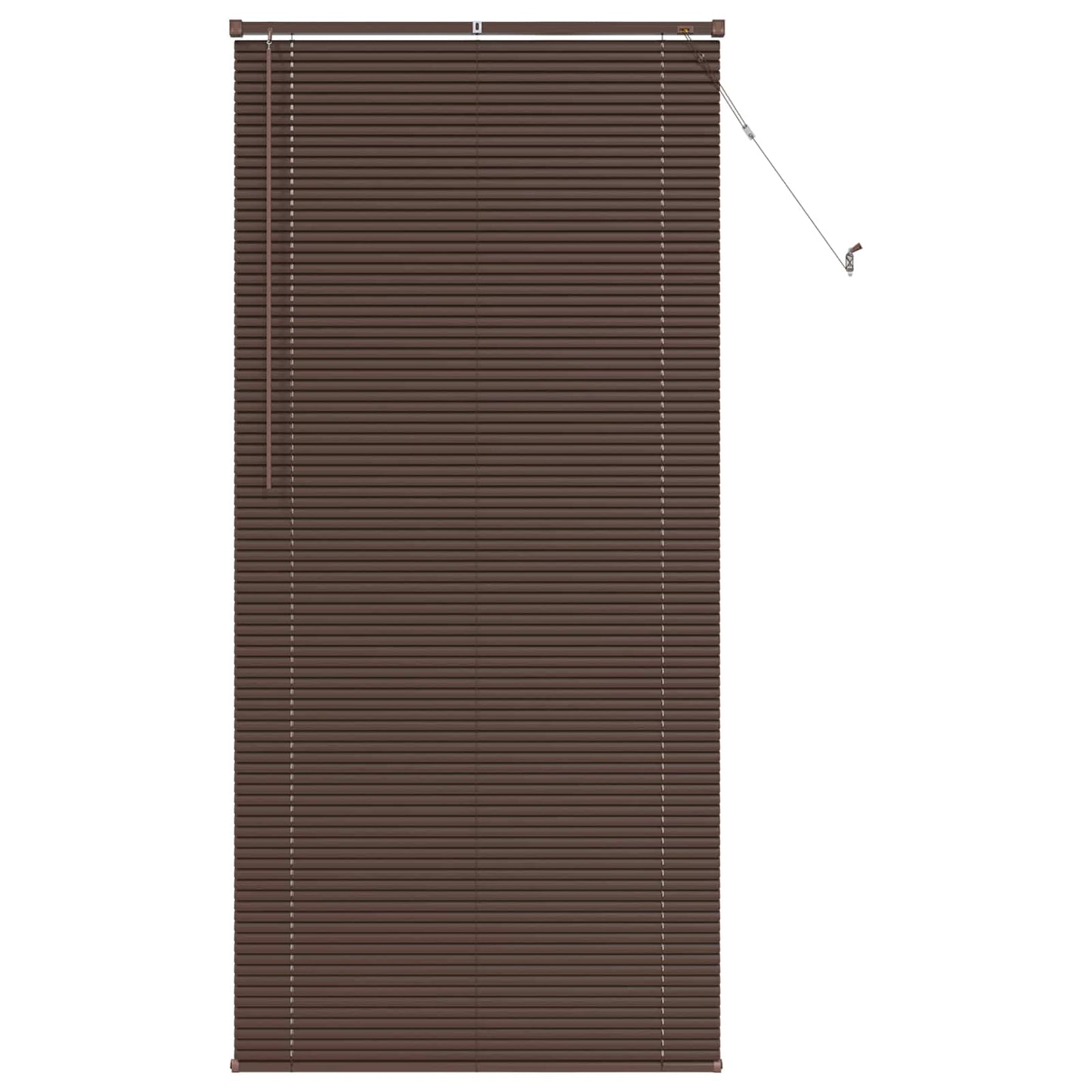 Tenda Veneziana Marrone Scuro con Motivo 213 x 90 cm 25 mm PVC | homemem39
