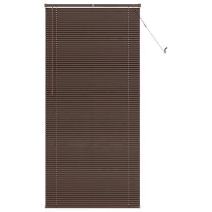 Tenda Veneziana Marrone Scuro con Motivo 213 x 90 cm 25 mm PVC | homemem39
