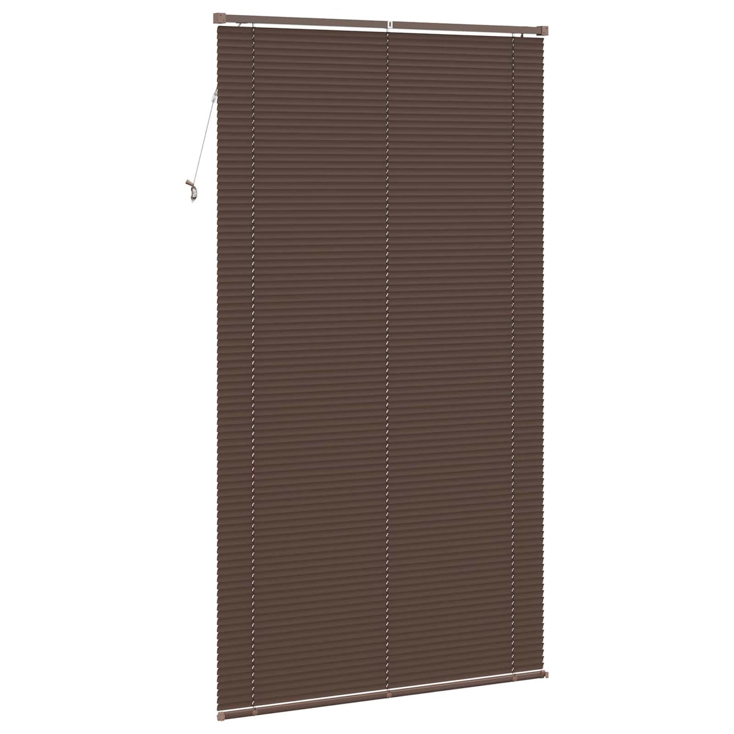 Tenda Veneziana Marrone Scuro con Motivo 213 x 110 cm 25 mm PVC | homemem39