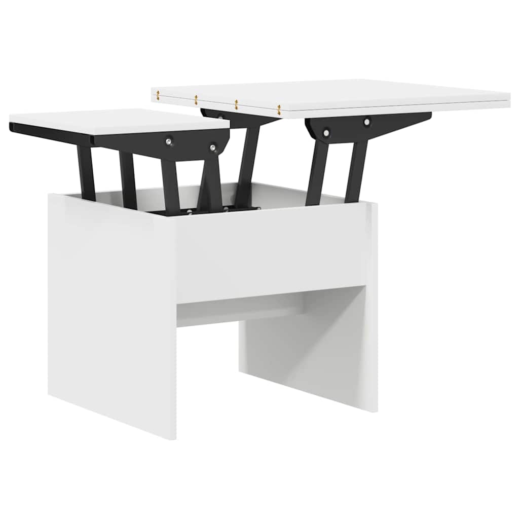 Tavolino da salotto Bianco 55 x 54,5 x 45 cm Legno multistrato